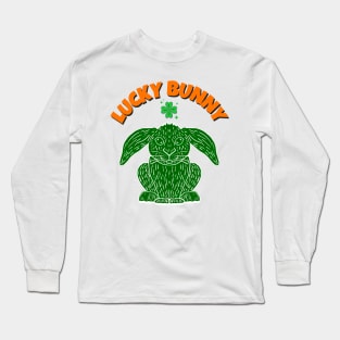 Lucky Irish Bunny Long Sleeve T-Shirt